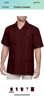 NE People Men s Cuban G  NEMT112 Burgundy 