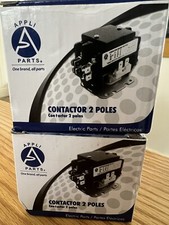 2 Pk Appli Parts APAC-23024 Heavy Duty 2 Poles Contactor 30 Amp 24 Volts Coil