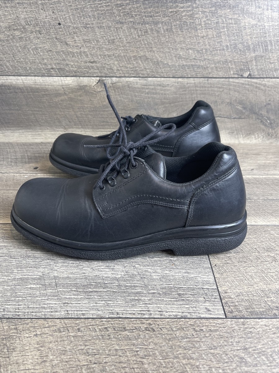 Red Wing Black Leather Soft Toe Oil & Slip Resistant SD Type  display picture 2