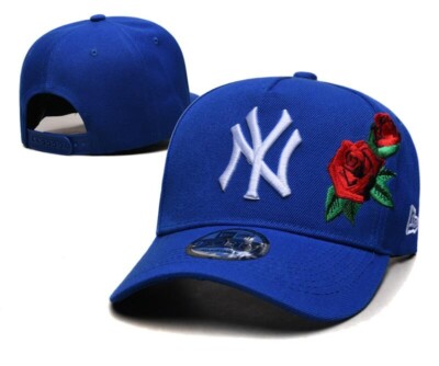 NEW YORK NY YANKEES MLB Rose Embroidery Men