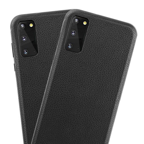 Handyhülle Silikon Case für Samsung S9 S10 S20+ Ultra Leder Optik Schutzhülle - Picture 79 of 86