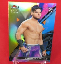 Humberto Carrillo Gold Refractor /50 2021 Topps Finest WWE #13