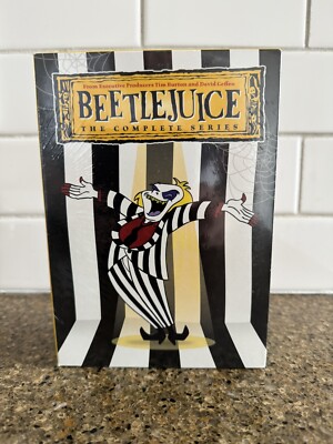 Beetlejuice The Complete Series Seasons 1,2,3 & 4 DVD 12-Disc Box Set New Sealed