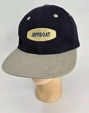 Jeffboat Ship Building Unisex Hat JEFFERSONVILLE Rare Brand Vitronic Adjustable 