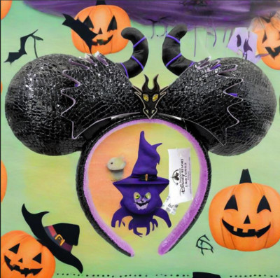 2025 DisneyParks D23 Maleficent Ears Headband - Sleeping Beauty Fan Event OS US