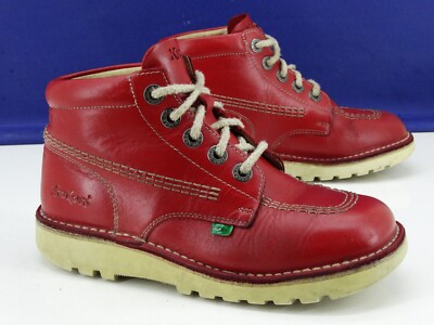 Kickers Boots Damen schuhe Winter Stiefel Stiefeletten Winter Leder Gr 36