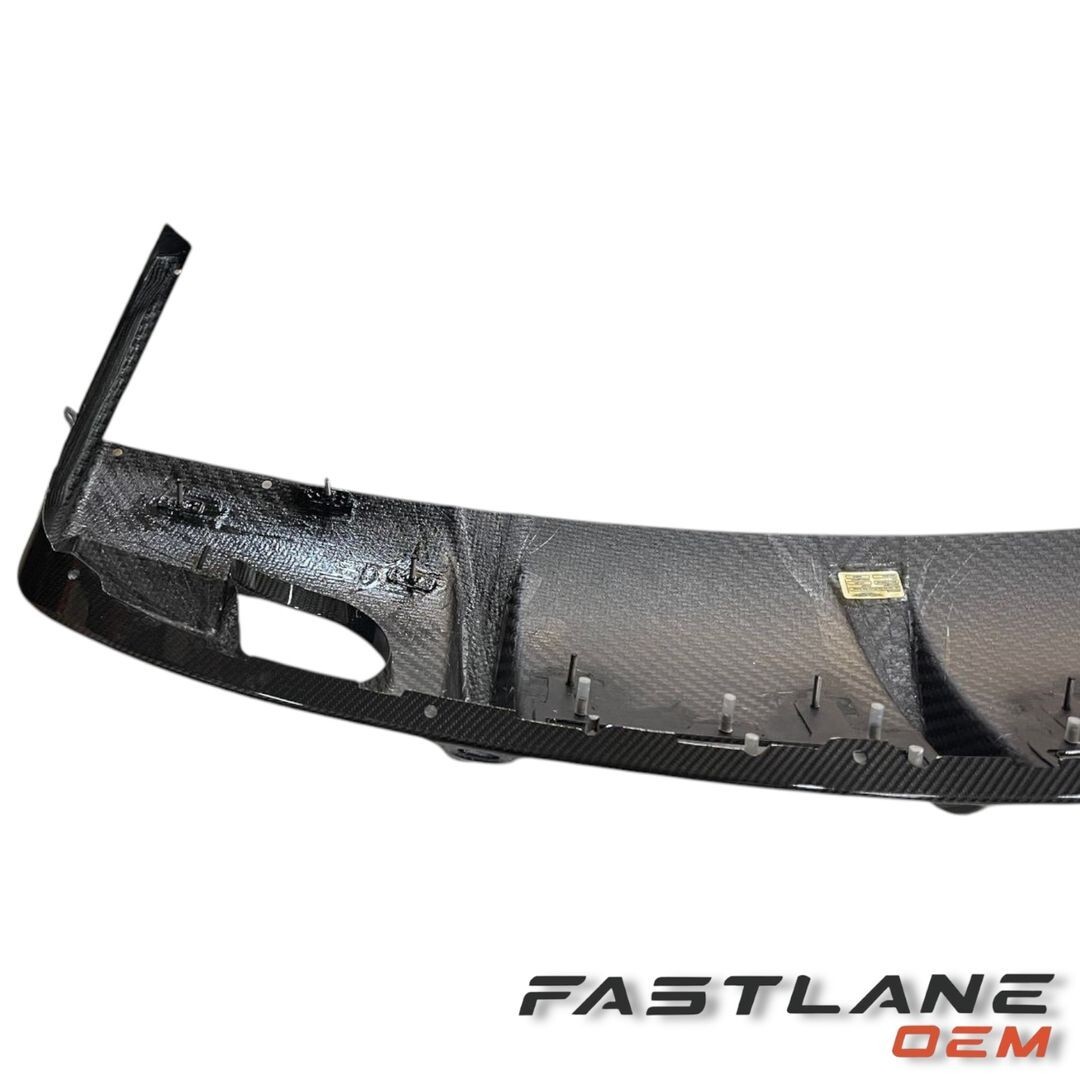 2008-2012 ASTON MARTIN DBS REAR BUMPER DIFFUSOR (SCRATCH) NEW OEM 8D33-17E955-AF