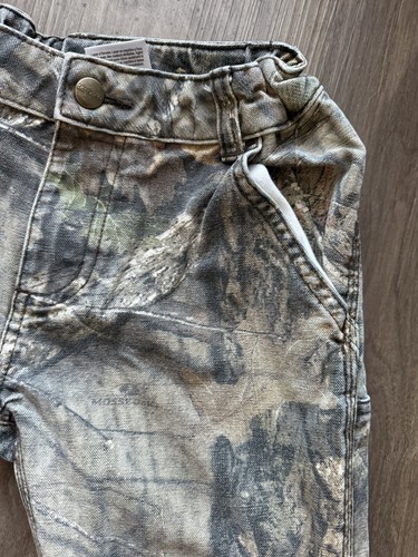 Carhartt Camo Utility Pants Boys Size 7 Hunting Adjustable Waist Kids Youth Fade - Picture 4 of 19