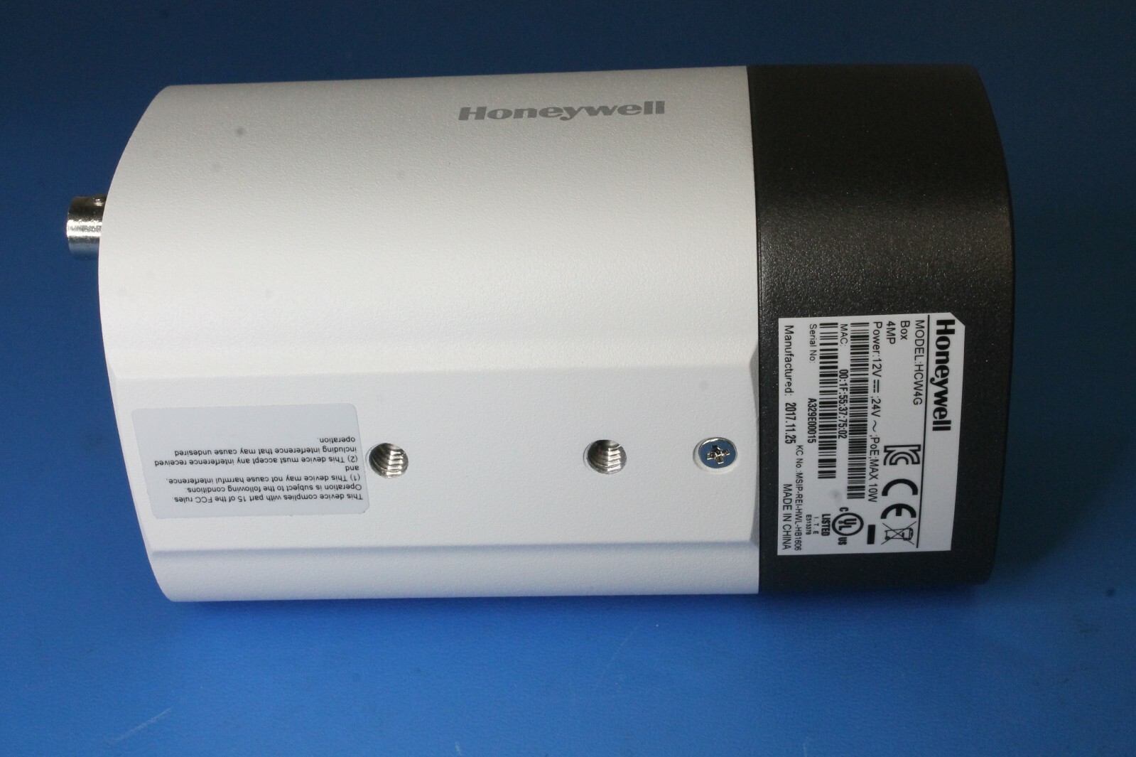 4MP Low Light WDR IP Box Camera HCW4G qty=1 | eBay