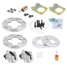 Disc Brake Conversion Kit Front for Honda Rancher 350 4x4 TRX350FE/FM 2000-2006