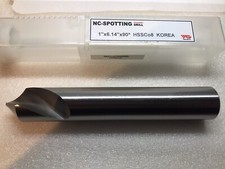 1  x 6  HSSCo8 90 Degree RH NC Spotting Drill