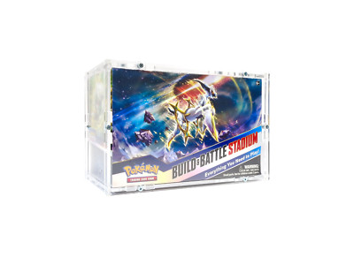Acryl Case passend für Pokemon Prerelease Build & Battle Stadium Box Hardcover