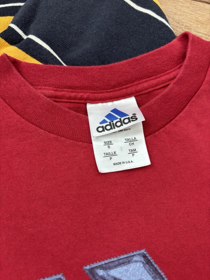 Camisetas de hombre vintage años 90, polo LOTE 3 Adidas, Hollister, Abercrombie pequeñas XL Foto 2 de 4