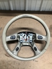 Wear 03-06 Silverado Sierra Tahoe Yukon Suburban Tan Leather Steering Wheel