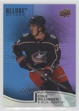 2021-22 Upper Deck Allure Rainbow Blue Purple 69/199 Cole Sillinger #R-48 bg9
