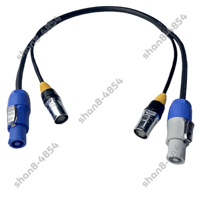 PowerCon Ethercon 3*2.5MM^2 Plus Cat5e FTP Combi Combo Hybrid Cable