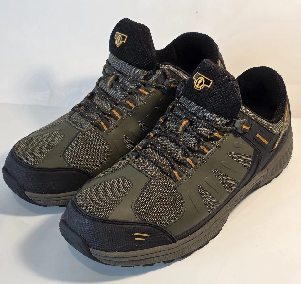 Orthofeet Para hombres 14 2E Ancho Avalon Zapatos Verde Impermeable Senderismo Caminar Tenis Foto 2 de 4