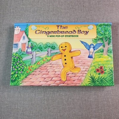 The Gingerbread Boy Landoll 1997 Mini Pop-Up Storybook Children's Book