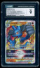 2022 Pokemon Lucario VSTAR Premium Black Star Promo SWSH214 CGC 9 Mint