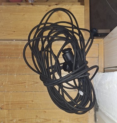Verlängerungskabel 20 m IP44 wasserdicht 3-fach 16A 250V 3500W schwarz