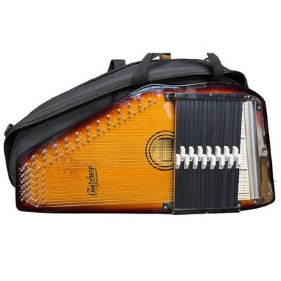 Oscar Schmidt Autoharp 15-Chord OS-15B and Case New Unplayed Condition