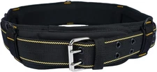MELOTOUGH Padded Tool Belt with D ring for men xl/xxl, Balck&yellow 