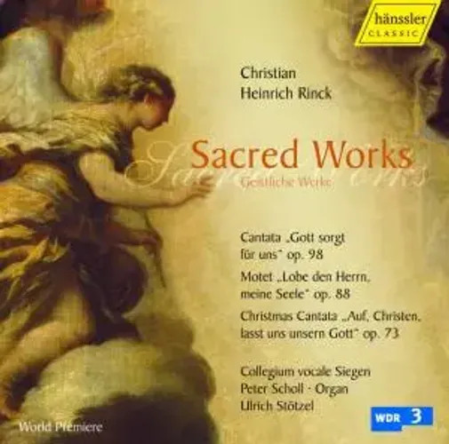 Geistliche Chorwerke | Christian Heinrich Rinck | Englisch | Audio-Cd | Cd-image