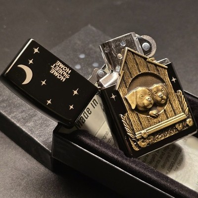 Zippo DOGHOUSE / Hundehütte LIMITED EDITION Nr. xxxx/1000, Feuerzeug, Emblem