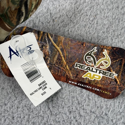 AFTCO Visor Realtree AP Camo Hat Cap Fishing Outdoors Hunting Hiking Mens NWT - Picture 5 of 11
