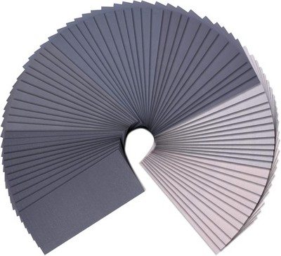 72 Stück Schleifpapier Set 1500 2000 2500 3000 5000 7000 Grit Schleifpapier Sort