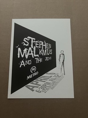 rare STEPHEN MALKMUS / LOW / PEDRO THE LION / CALIFONE flyer Metro 2005 Pavement