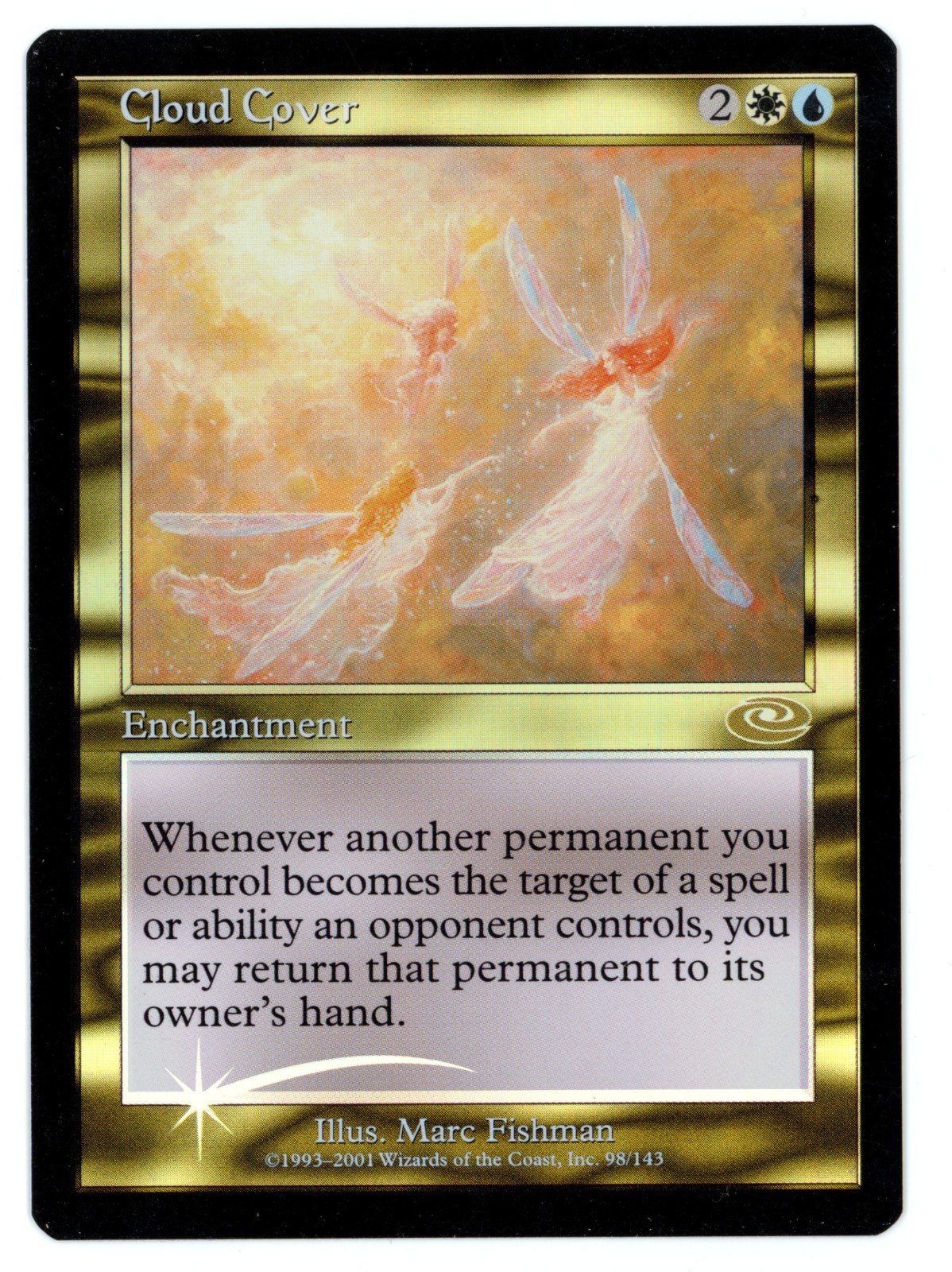 Cloud Cover -- MTG (SP+/NM Quality FOIL) - Planeshift - See Scans!!