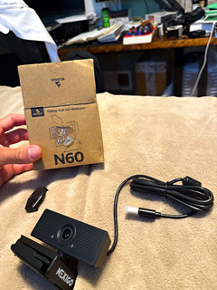 NexiGo N60 1080p Full HD USB 2.0 Webcam 30fps w/ Mic Privacy Cover
