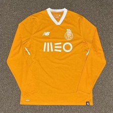 FC Porto 2017/18 Long Sleeved Away Shirt, Medium, Excellent Condition