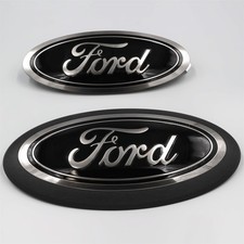 Ford Racing Black Oval Emblem Kit with Camera...