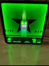 Heineken Bier  Leuchtschild Leuchtreklame LED Lampe Werbeschild Bar Partykeller