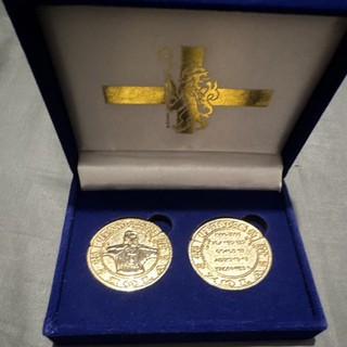 Chelsea FC Gianfranco Zola Big Commemorative Coin Medallion Set Boxed Rare 5/25