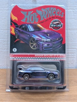 Hot Wheels Red Line Club exclusive NISSAN SKYLINE GT-R (R34) | eBay