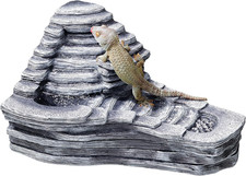 Pet Reptile Terrarium Waterfall D cor, Large