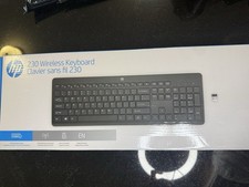 HP 230 Wireless Keyboard  Mouse Bundle, Plug  Play, Enhanced Keys, English