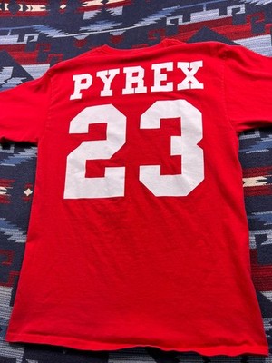 RARE! Virgil Abloh Pyrex x Champion Red Off White Vision T Shirt