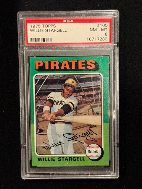 1975 Topps Willie Stargell #100 PSA 8 NM-MT HOF Pittsburgh Pirates