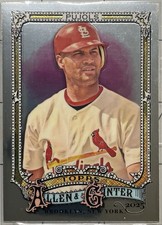 2025 Topps Allen and Ginter Albert Pujols Chrome #1 STL Cardinals