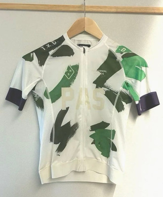 Pas Normal Studios Men's T.K.O. Cycling Jersey White Size S PNS TKO