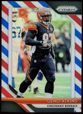 2018-19 Prizm Geno Atkins 160 Base Red/White/Blue