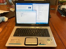 HP Pavilion dv6000 Laptop Athlon X2 1.7GHz 4GB RAM 120GB SSD Win 7 Wifi Webcam