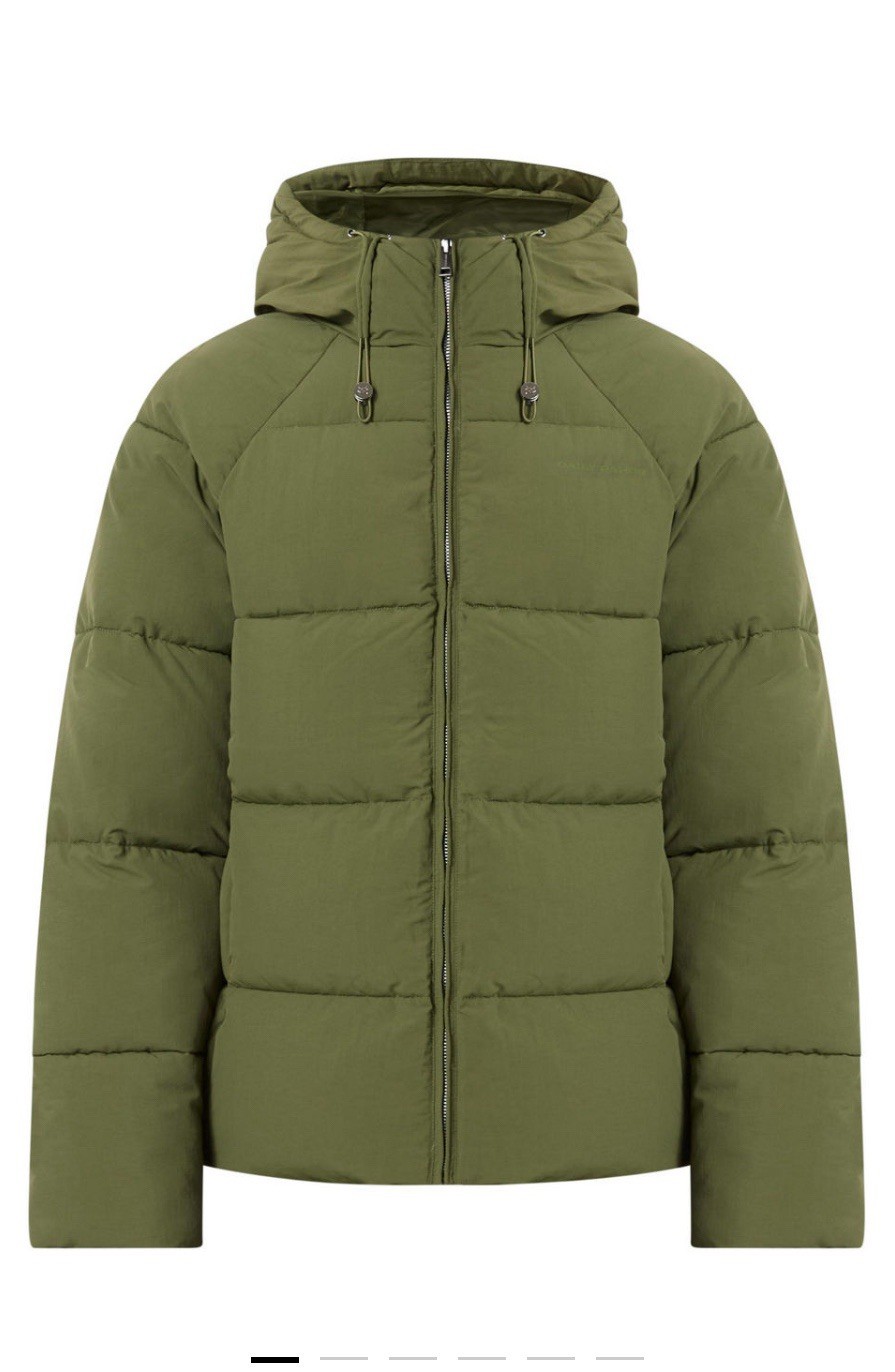 Daily Paper relaxed puffer men's jackets in Cardamon green XXL NWT image 5