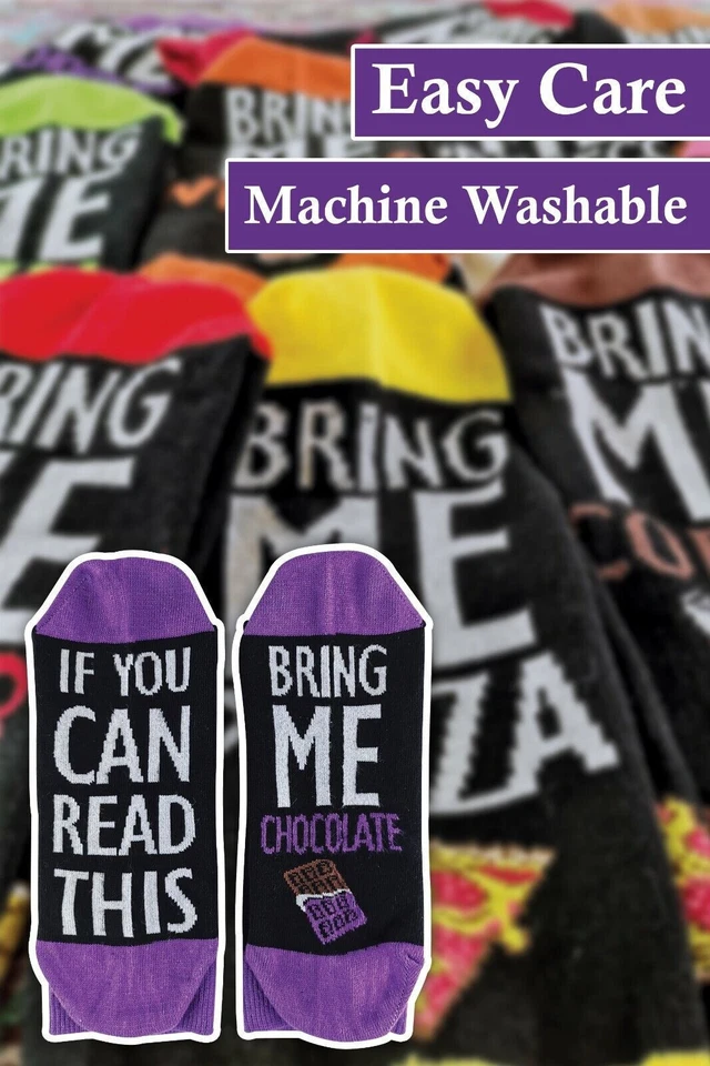 Calcetines temáticos If You Can Read This Bring Me... de Sock Snob Foto 3 de 4