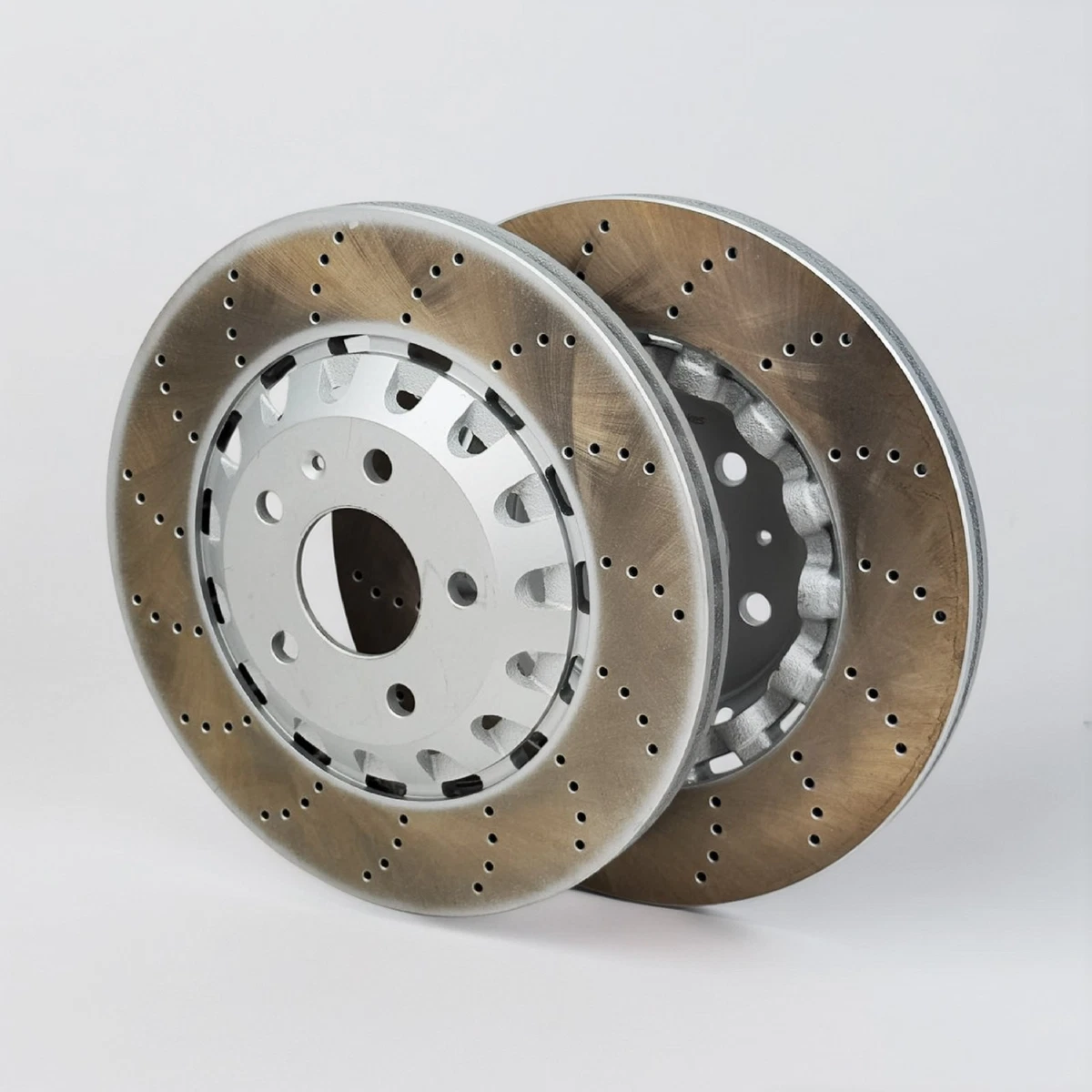 Paire De Disques De Frein Arrière Pour Audi RS4, RS5 B9 (2017-) - ECR Racing - Neuf