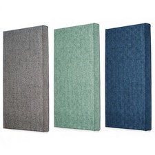 Premium Fabric-Wrapped Acoustic Panel โ Rectangular Sound Absorbers Made in USA